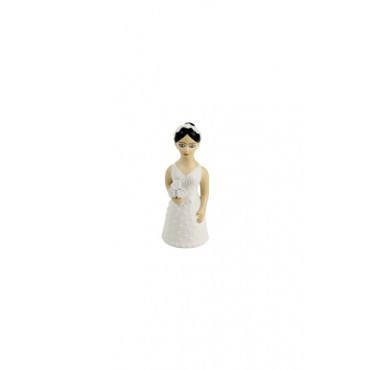 Boneca de noiva by Coqueiro Campo- (15 cm x 6cm)