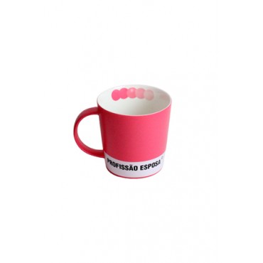 Caneca Profissão (esposa) - 9x9x9cm - Coleção Mirabile Essential - 400ml