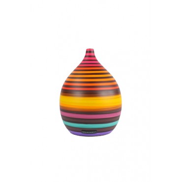 Vaso de Cerâmica Pintada Colorido Coleção Riviera by Carolina Haveroth 01