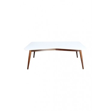 Mesa de Centro Branca W (58 cm x 40 cm x 1,13 m)