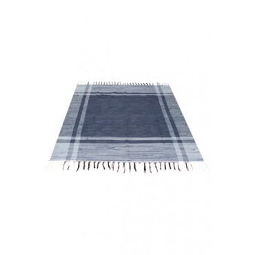 Tapete Azul com Branco Linha Mirabile Essential by Mirabile Decor (1,50 x 1,42)
