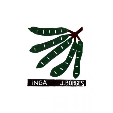 Xilogravura by J. Borges - Ingá (Tamanho 33 x 24 cm)