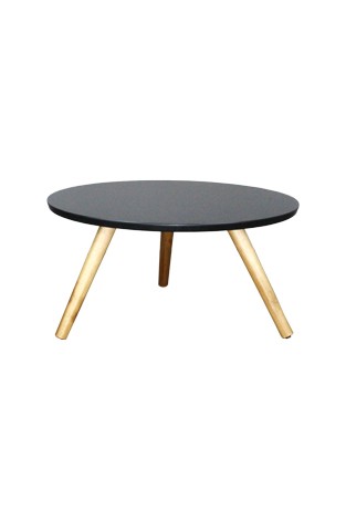 Mesa De Centro Redonda Preta Colecao Basic 60 Cm X 31 5 Cm X 60 Cm Compre Online Na Mirabile Decor Loja Virtual De Objetos De Decoracao