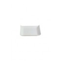 Bandeja Plástica Quadrada Branca - 3x15x15cm - Coleção Mirabile Essential