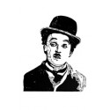 Xilogravura - Charlie Chaplin - by Nei Vital e o Cordel Urbano (40 x 50cm)