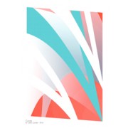 Poster Curvas 29,7 x 42,0 cm - Coleção Hairpin Elegance - by Studio Mirabile