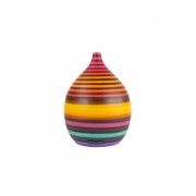 Vaso de Cerâmica Pintada Colorido Coleção Riviera by Carolina Haveroth 02