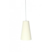 Pendente com Cúpula Cônica em Tecido Cru P Linha Essential by Studio Mirabile