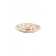 Prato Oval Branco by Coqueiro Campo (04 cm x 25 cm)