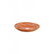 Prato Oval Marrom by Coqueiro Campo (04 cm x 25 cm)