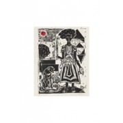 Xilogravura Ogum- Catarina Dantas "Mangarataia" (40 cm x 30 cm)