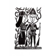 Xilogravura by J. Borges - Lampião e Maria Bonita (Tamanho 66 x 48 cm)