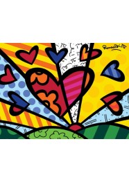 Poster A New Day by Romero Britto