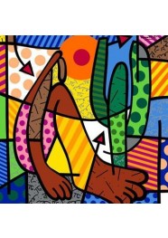 Poster Abaporu by Romero Britto