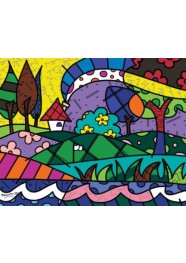 Poster A Perfect Day by Romero Britto