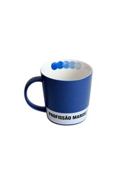 Caneca Profissão (marido) - 9x9x9cm - Coleção Mirabile Essential - 400ml