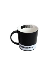 Caneca Profissão (pai) - 9x9x9cm - Coleção Mirabile Essential - 400ml