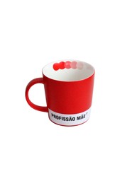 Caneca Profissão (mãe) - 9x9x9cm - Coleção Mirabile Essential - 400ml