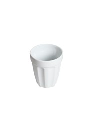 Copo Linha Pingada Branco - Coleção Mirabile Essential - 10 x 9 x 9 cm (300ml)