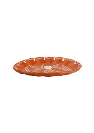 Fruteira para Mesa Pequena Marrom by Coqueiro Campo (02 cm x 28 cm)