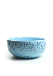 Bowl Cerâmica Azul Flores by Lu De Mari
