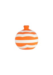 Vaso Cerâmica Bolinha Laranja - Coleção Alegra by Studio Mirabile - P