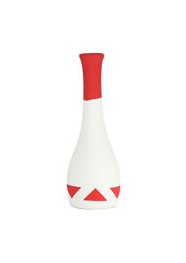 Vaso Cerâmica Tulipa Vermelho - Coleção Alegra by Studio Mirabile - M