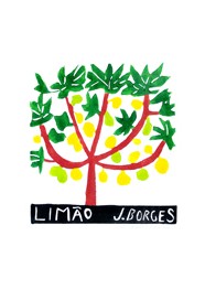 Xilogravura Limão by J. Borges