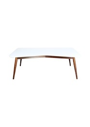 Mesa de Centro Branca W (58 cm x 40 cm x 1,13 m)