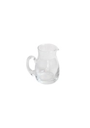 Mini Jarra de vidro transparente com alça (150 ml) - 10x9x6cm - Coleção Mirabile Essential - 2 Peças