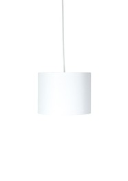 Pendente com Cúpula Redonda em Tecido Branco Linha Essential by Studio Mirabile