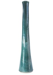 Vaso Cerâmica Esmeralda by Paula Almeida