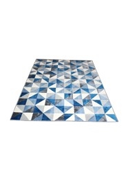 Tapete Geométrico Azul Linha Mirabile Essential by Mirabile Decor (1,5m x 2,0m)