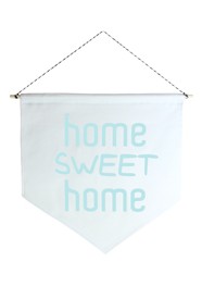 Wall Flag (Estandarte) Azul Home Sweet Home by Studio Mirabile