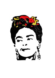 Xilogravura - Frida Kahlo - by Nei Vital e o Cordel Urbano (40 x 50cm)