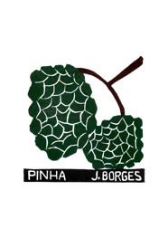 Xilogravura by J. Borges - Pinha (Tamanho 33 x 24 cm)