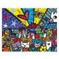 Poster "In The Park"  by Romero Britto - 75 x 60 cm