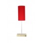 Abajur Vermelho Linha Essential by Studio Mirabile