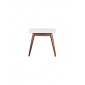 Mesa Lateral Quadrada Branca (45 cm x 40 cm x 45 cm)