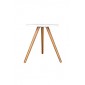 Mesa Lateral Off White Coleção Basic (44 cm x 50 cm x 44 cm)