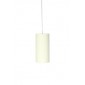 Pendente com Cúpula Redonda Longa em Tecido Cru Linha Essential by Studio Mirabile