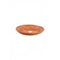 Prato Oval Marrom by Coqueiro Campo (04 cm x 25 cm)