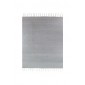 Tapete Tear Manual Liso Cinza Linha Essential by Mirabile Decor - 1,3 x 1,6m