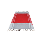 Tapete Vermelho com Cinza Linha Mirabile Essential by Mirabile Decor (02m x 1.41m)