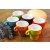 Conjunto de Xícaras Coloridas para Café - 60 ml - 18x8x8cm - Coleção Mirabile Essential - 6 Peças