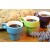 Conjunto de Xícaras Coloridas para Café - 60 ml - 18x8x8cm - Coleção Mirabile Essential - 6 Peças