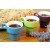 Conjunto de Xícaras Coloridas para Café - 60 ml - 18x8x8cm - Coleção Mirabile Essential - 6 Peças