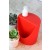 Dispenser para detergente e esponja - Vermelho - 19x10x9cm - Coleção Mirabile Essential