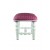 Mini Pezeira Decorativa Pink e Branco Pequena (lateral)