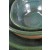 Bowl em Cerâmica Esmaltada Bege e Verde Escuro by Paula Almeida